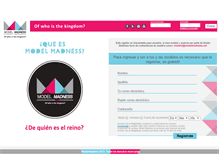 Tablet Screenshot of modelmadness.net